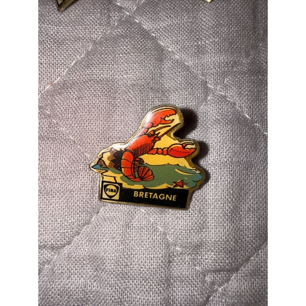 Vintage FINA France‎ Regions & Animals Collectible Enamel Pins Rare Collectibles - Picture 5 of 8